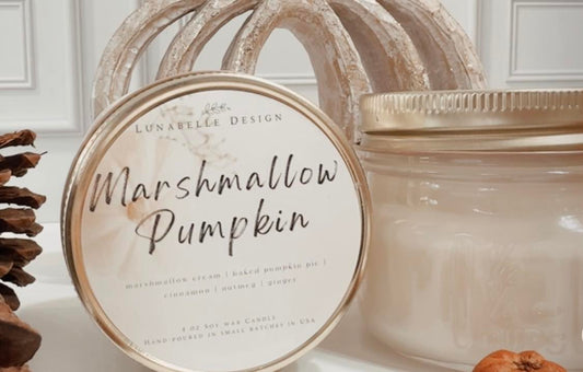 Marshmallow Pumpkin, 4 oz. jar